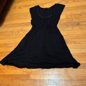 Anthropologie Common Thread Black Dress Size S, but…